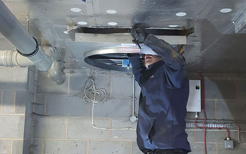 Fire Dampers Installation, Inspection