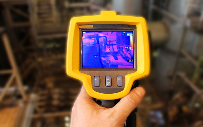Thermography, testing for heat, hot spots